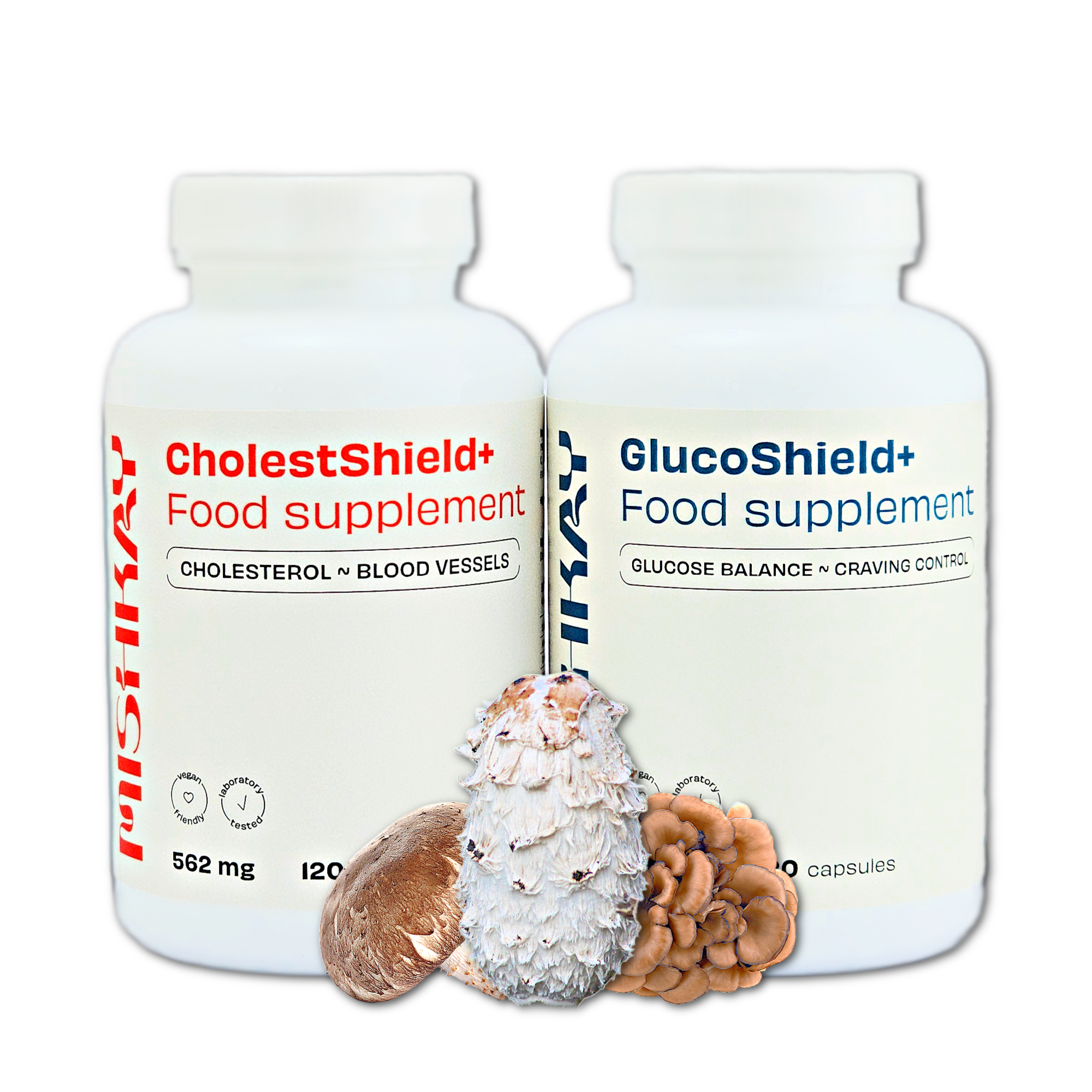 "Metabolic Shield Duo" rinkinys. Visapusiškai lipidų ir gliukozės pusiausvyrai
