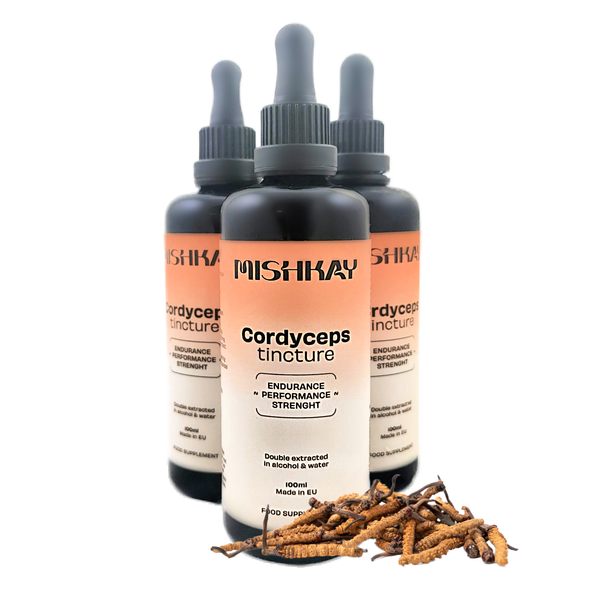 Kininio kordicepso (Cordyceps Sinensis) ekstraktas. 100 ml.